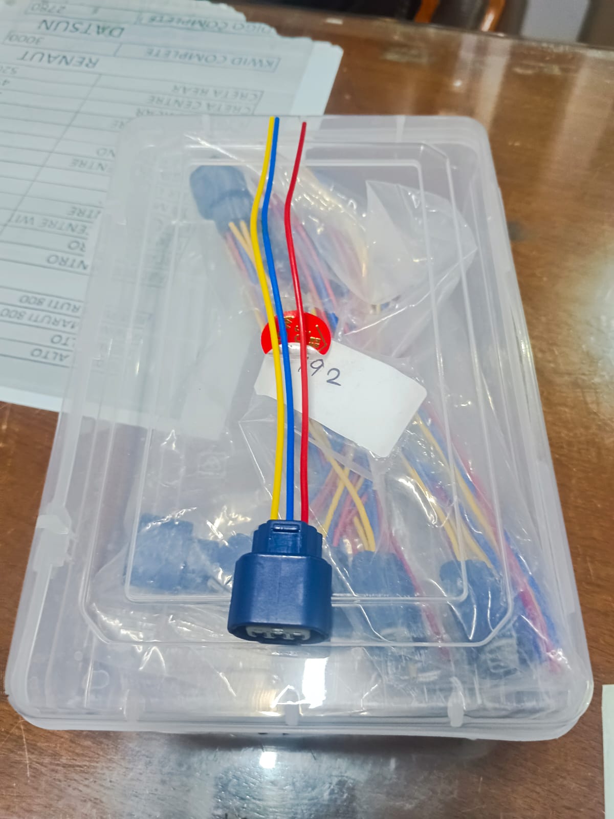 Automotive 3-Pin Electrical Connector Pigtail